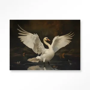 Swan Lake - Moderne Wanddecoratie | Artprint, Glass Art & Wandkleed Gratis Retour