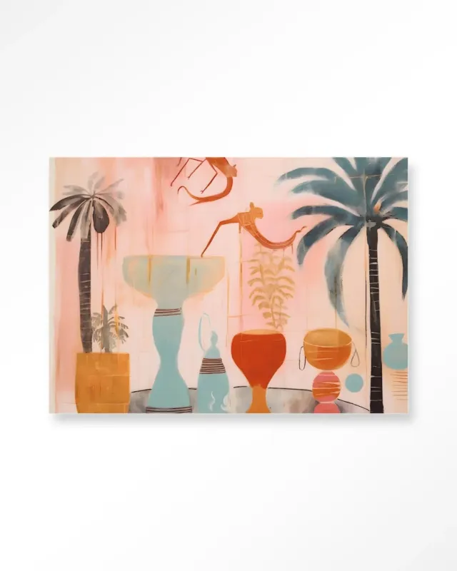 Uitverkoop Tunesian Samba - Moderne Wanddecoratie | Artprint, Glass Art & Wandkleed