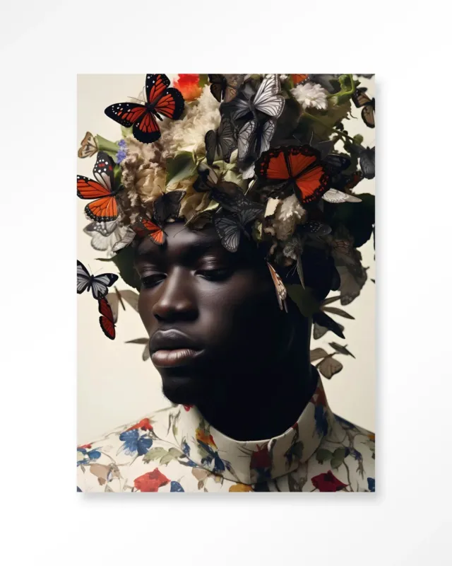 Papillon - Moderne Wanddecoratie | Artprint, Glass Art & Wandkleed Flitsaanbieding