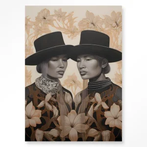 Laatste Kans Lady Garden - Moderne Wanddecoratie | Artprint, Glass Art & Wandkleed