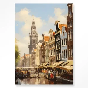 Amsterdam - Moderne Wanddecoratie | Artprint, Glass Art & Wandkleed Snelle Levering