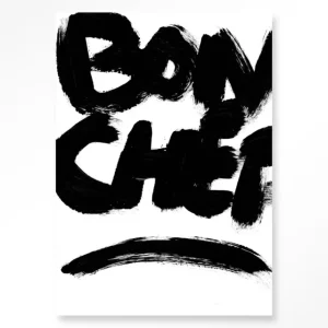 Bon Chef - Moderne Wanddecoratie | Artprint, Glass Art & Wandkleed Lage Prijs