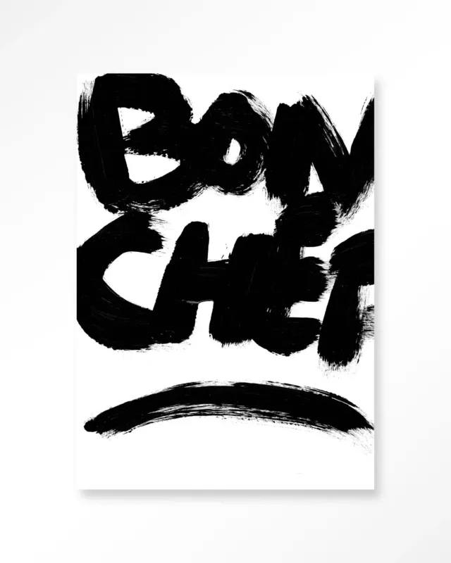 Bon Chef - Moderne Wanddecoratie | Artprint, Glass Art & Wandkleed Lage Prijs