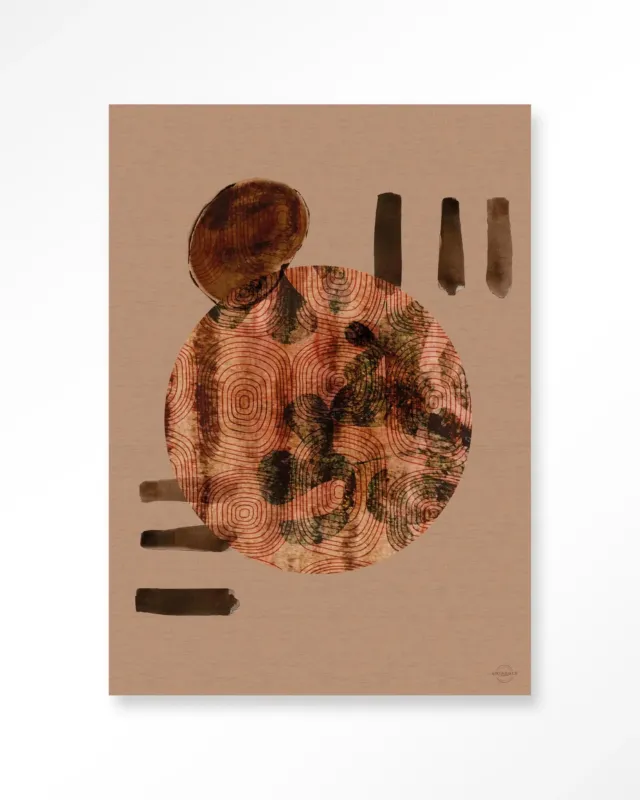 Wabi-Sabi Lifelines - Moderne Wanddecoratie | Artprint, Glass Art & Wandkleed Fabrieksprijs