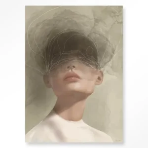Alleen Vandaag Blind Mist - Moderne Wanddecoratie | Artprint, Glass Art & Wandkleed