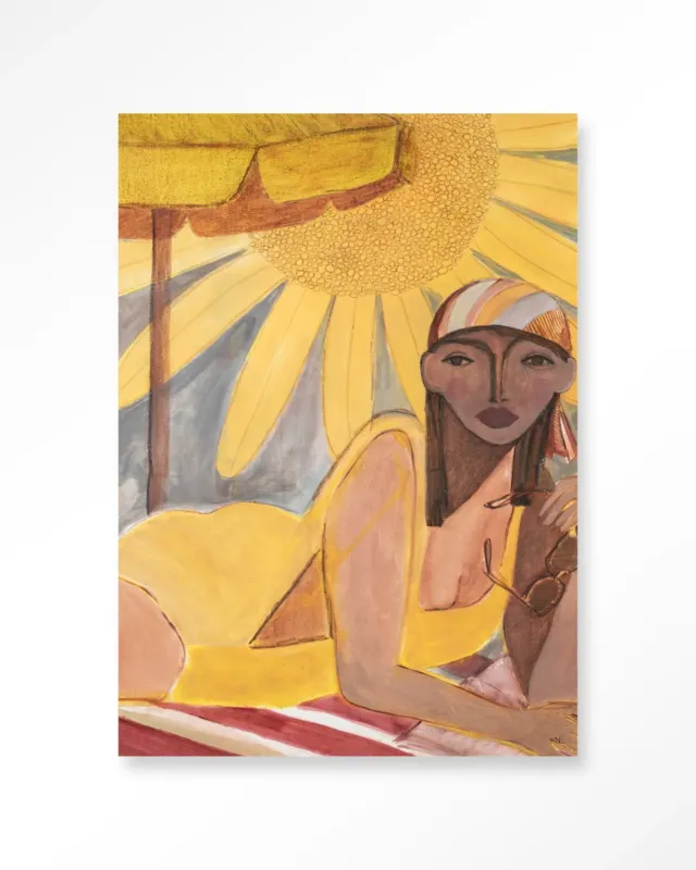 Hete Deal Sunflower Sun - Moderne Wanddecoratie | Artprint, Glass Art & Wandkleed