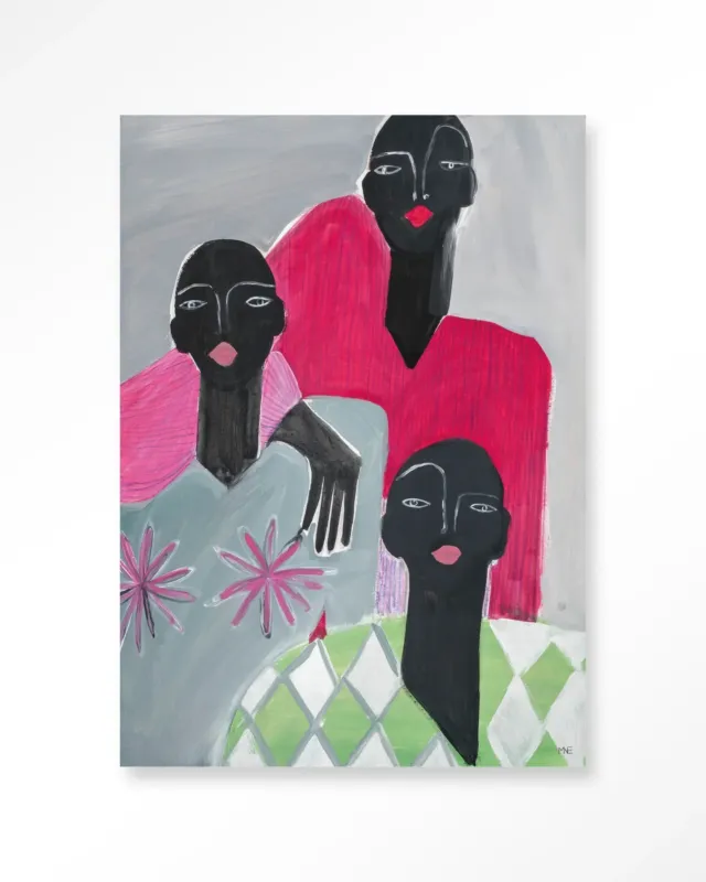 Tijdelijk Beschikbaar We Are Family - Moderne Wanddecoratie | Artprint, Glass Art & Wandkleed