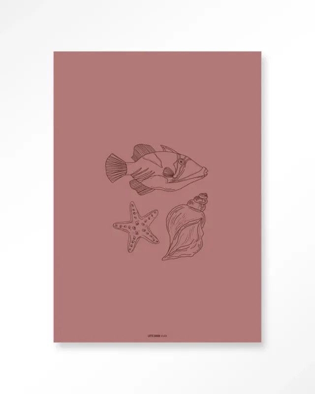 Tres Pisces - Moderne Wanddecoratie | Artprint, Glass Art & Wandkleed Snelle Levering