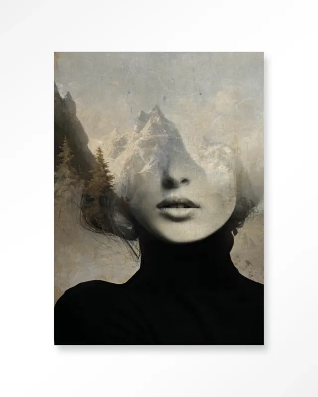 Favoriet Head In The Sky - Moderne Wanddecoratie | Artprint, Glass Art & Wandkleed