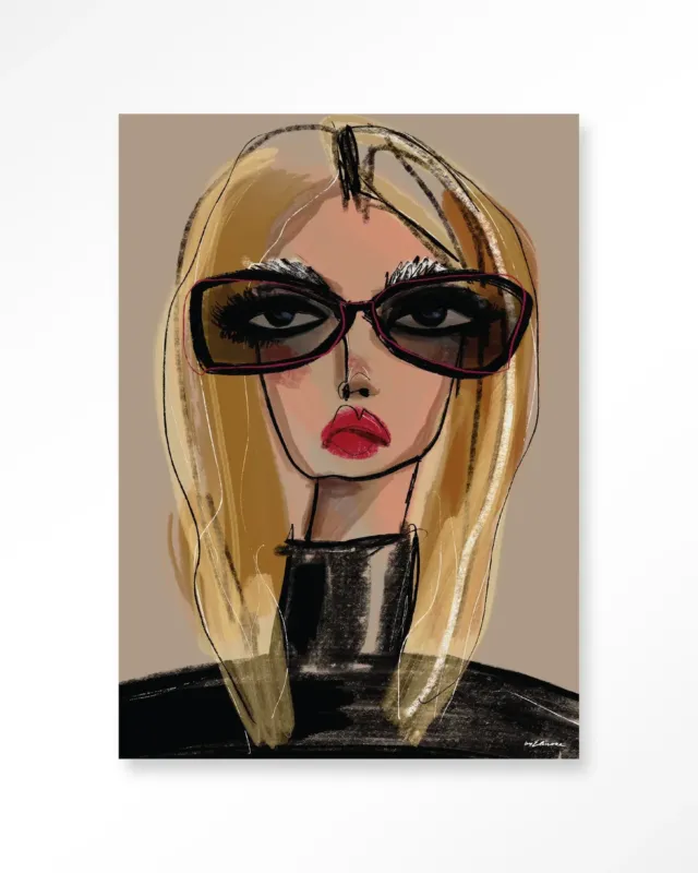 She Knows - Moderne Wanddecoratie | Artprint, Glass Art & Wandkleed Populair