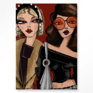 Gratis Retour Fall Friends - Moderne Wanddecoratie | Artprint, Glass Art & Wandkleed