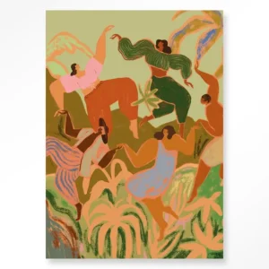 Direct Verzonden Spring Frolic - Moderne Wanddecoratie | Artprint, Glass Art & Wandkleed