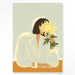 The Chrysante Mum - Moderne Wanddecoratie | Artprint, Glass Art & Wandkleed Rechtstreeks Van De Fabrikant