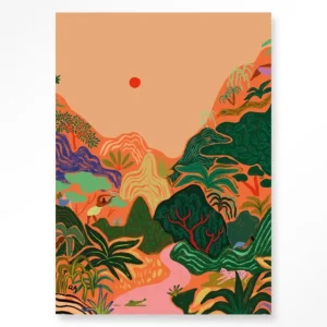 Hidden Paradise - Moderne Wanddecoratie | Artprint, Glass Art & Wandkleed Speciale Aanbieding