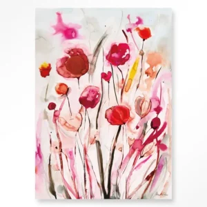 Actieprijs Spring Flowers - Moderne Wanddecoratie | Artprint, Glass Art & Wandkleed