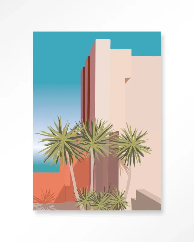 Tropical Place - Moderne Wanddecoratie | Artprint, Glass Art & Wandkleed Hete Deal