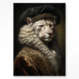 Snow Leopard - Moderne Wanddecoratie | Artprint, Glass Art & Wandkleed Must-Have