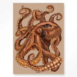 Pulpo - Moderne Wanddecoratie | Artprint, Glass Art & Wandkleed Lage Prijs