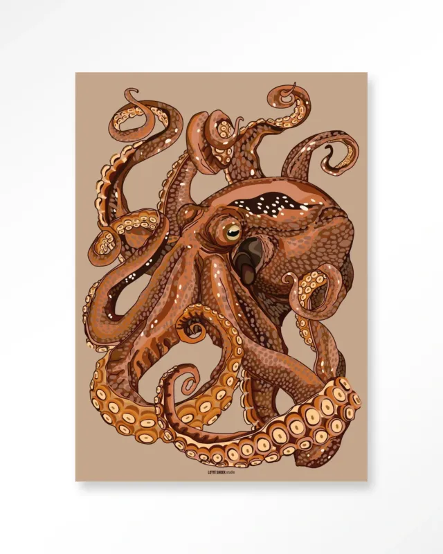 Pulpo - Moderne Wanddecoratie | Artprint, Glass Art & Wandkleed Lage Prijs