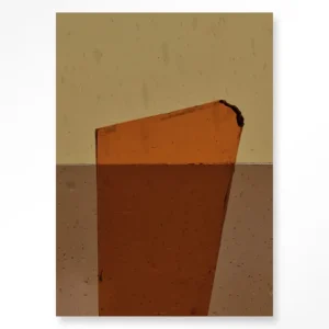 Geen soort van oranje - Moderne Wanddecoratie | Artprint, Glass Art & Wandkleed Op = Op