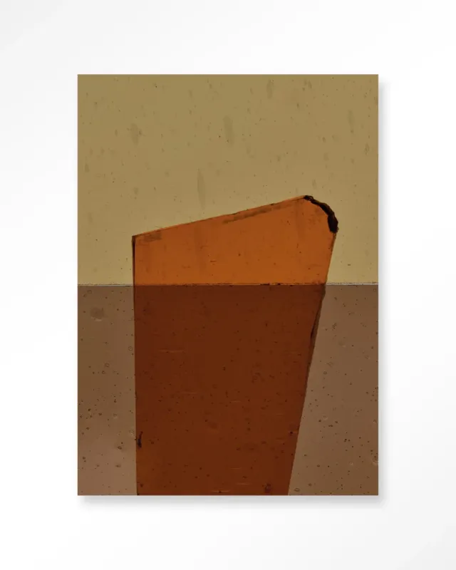 Geen soort van oranje - Moderne Wanddecoratie | Artprint, Glass Art & Wandkleed Op = Op