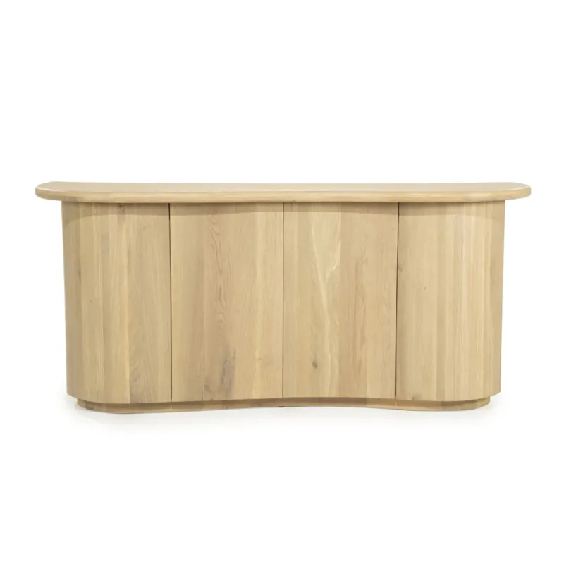 Merkproduct Dressoir Josh – eikenhout & eikenfineer naturel