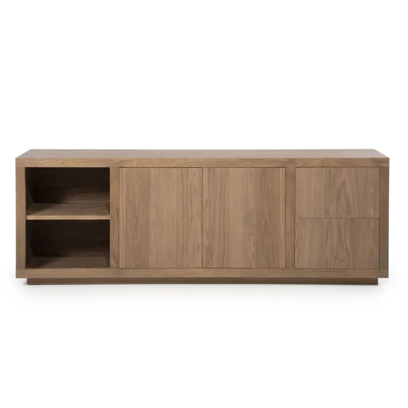 Aanbieding Dressoir Helsinki – eiken & eikenfineer lichtbruin