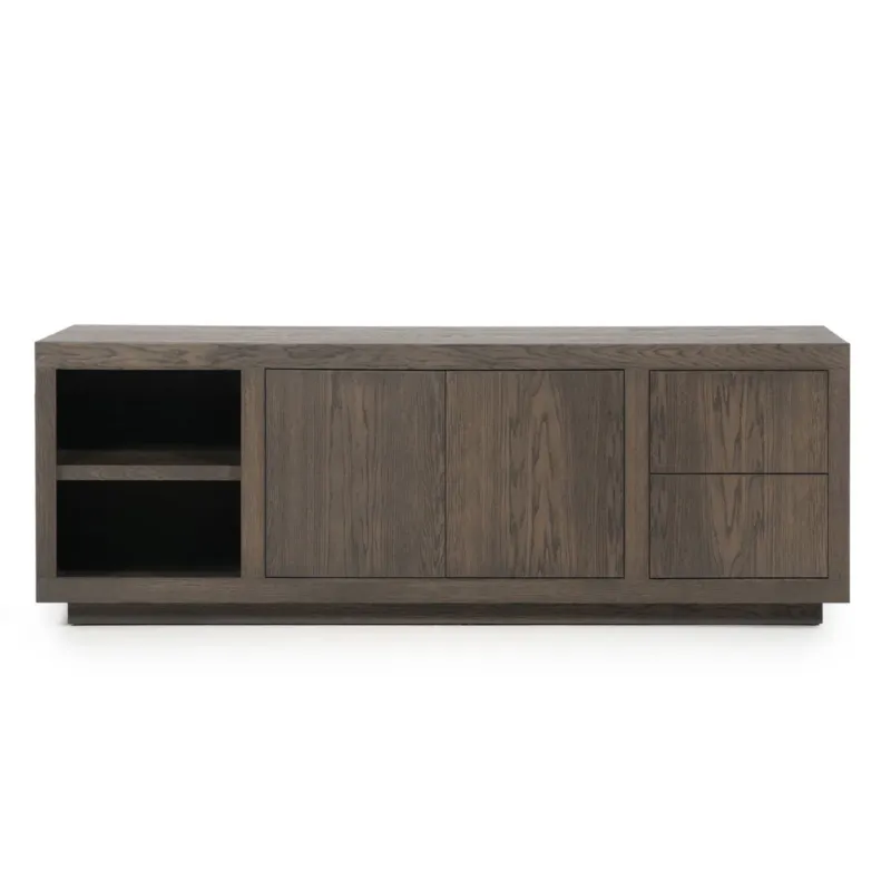 Dressoir Helsinki – eiken & eikenfineer bruin Hete Deal