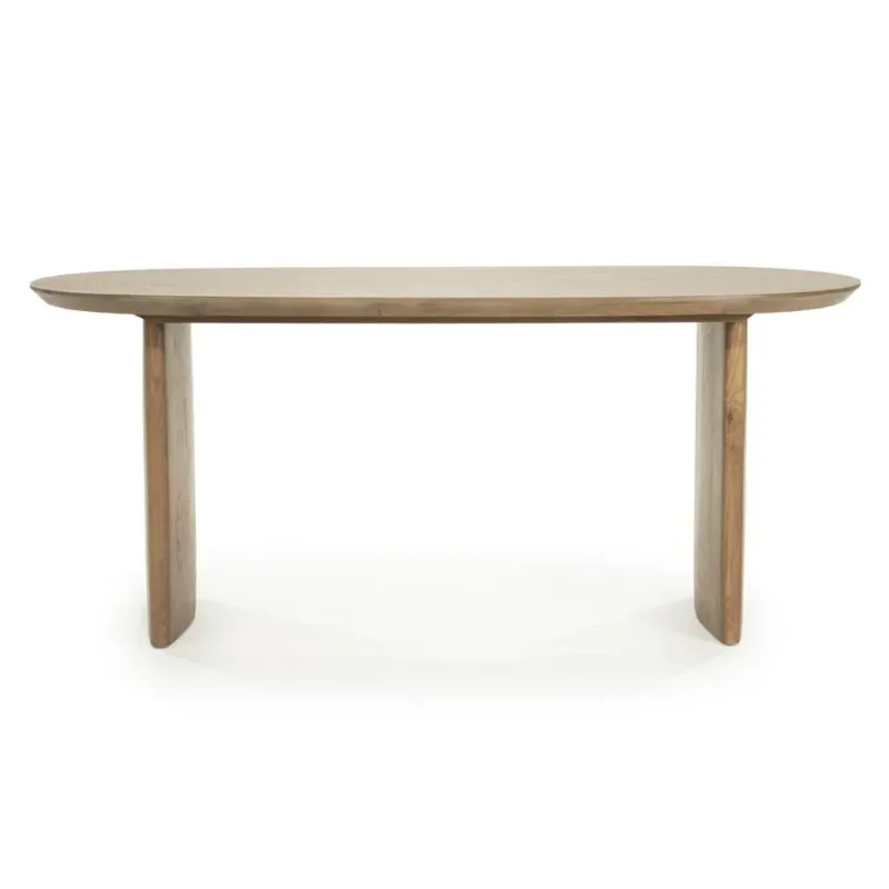 Eettafel Dex – eikenhout & eikenfineer bruin 250x100cm Bestseller