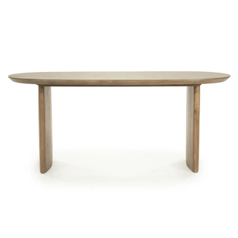 Aanbieding Eettafel Dex – eikenhout & eikenfineer bruin 180x90cm