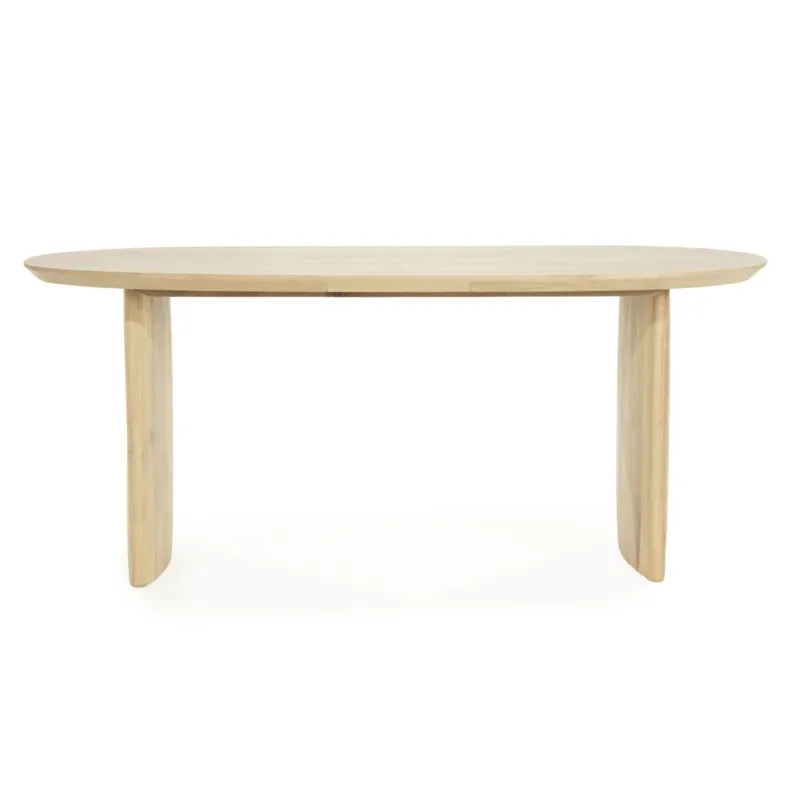 Superprijs Eettafel Dex – eikenhout & eikenfineer naturel 180x90cm
