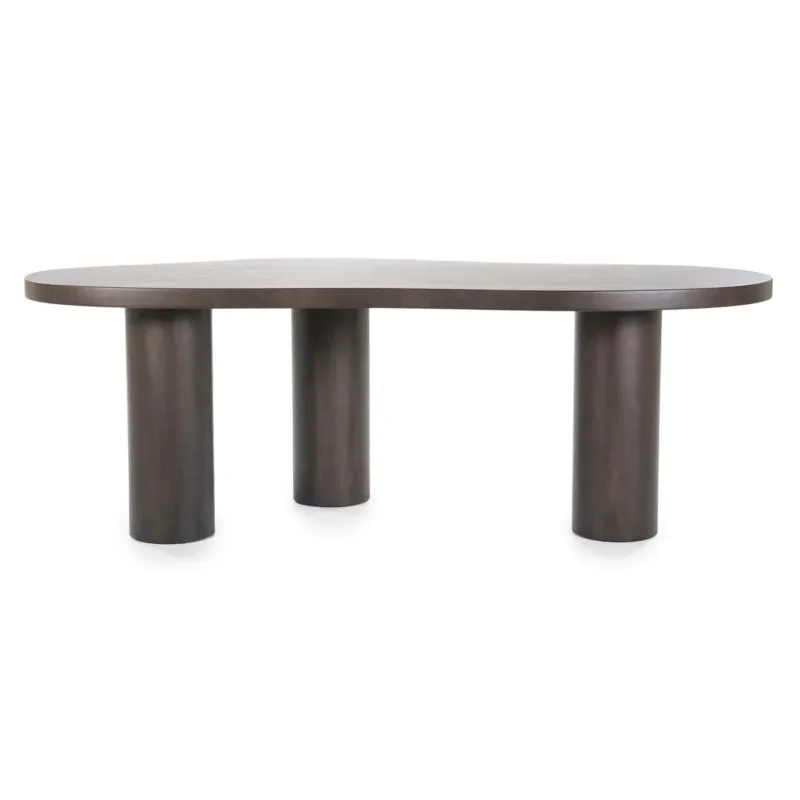 Eettafel Bobbie – walnoot fineer bruin Alleen Vandaag