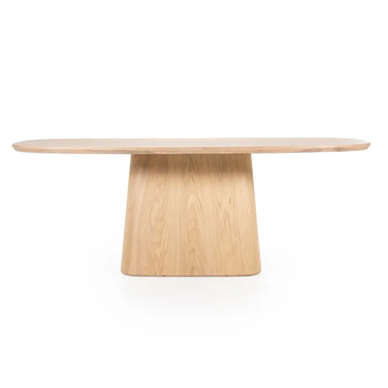 Tijdelijk Beschikbaar Eettafel Nola – eikenfineer naturel 200x110cm