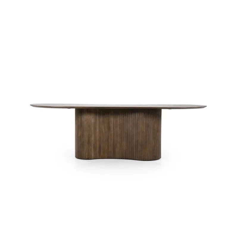 Express Levering Eettafel Jordy – mangohout bruin 250x110cm