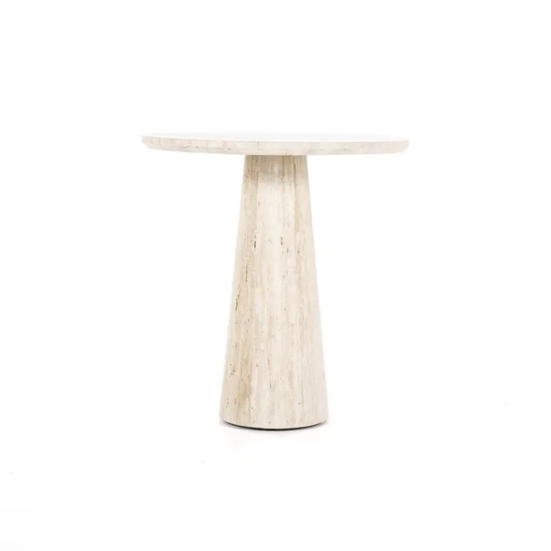 Tafel Aime – travertin beige 70x75cm Lage Kosten