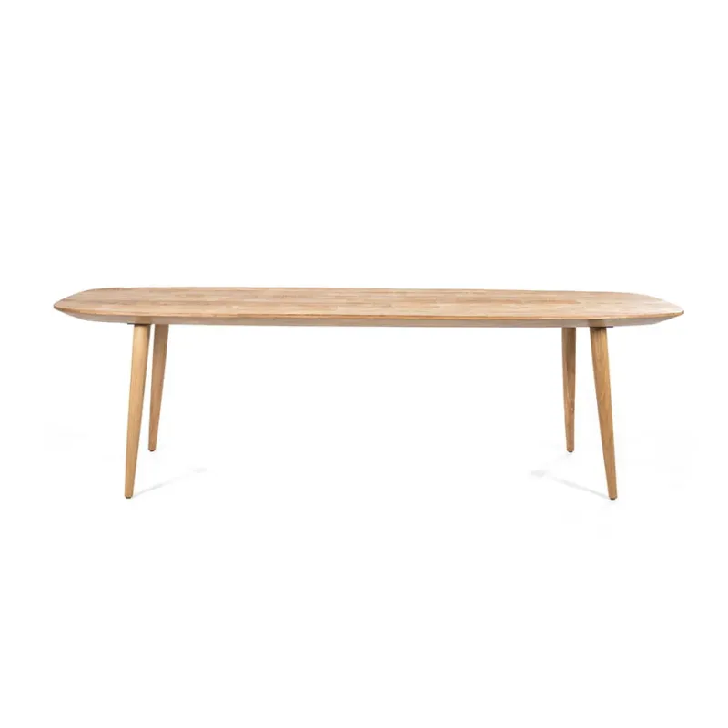 Weekendaanbieding Eettafel Tabassum – gerecycled teak naturel 260x100cm