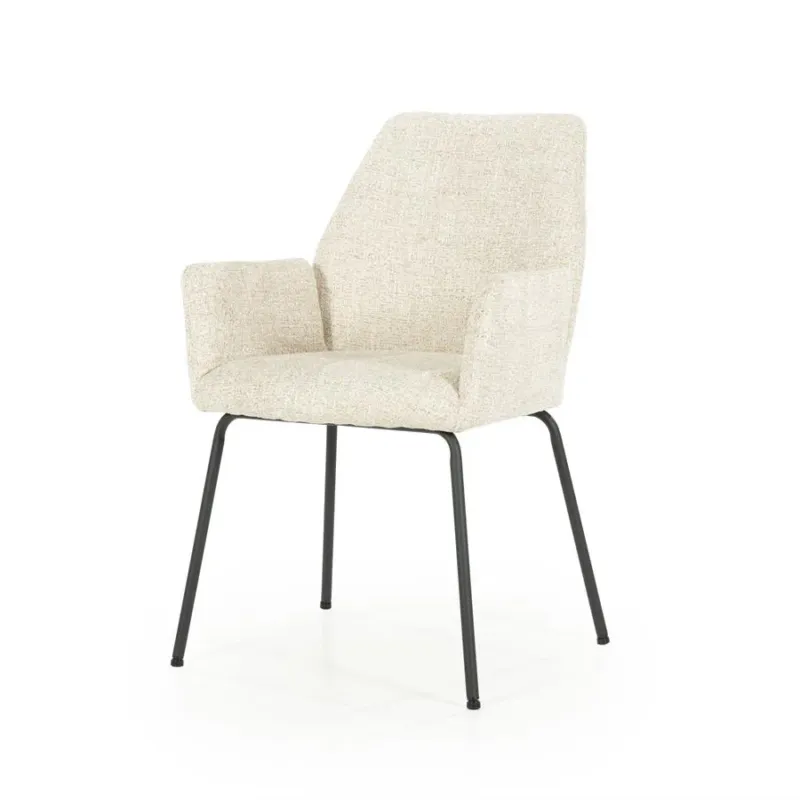 Stoel Indy – stof & metaal beige donna Lage Prijs