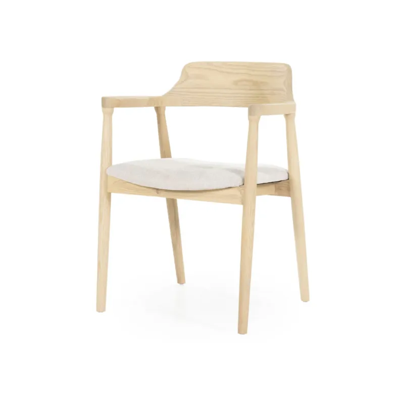 Shop Nu Stoel Yorick – essenhout & stof naturel