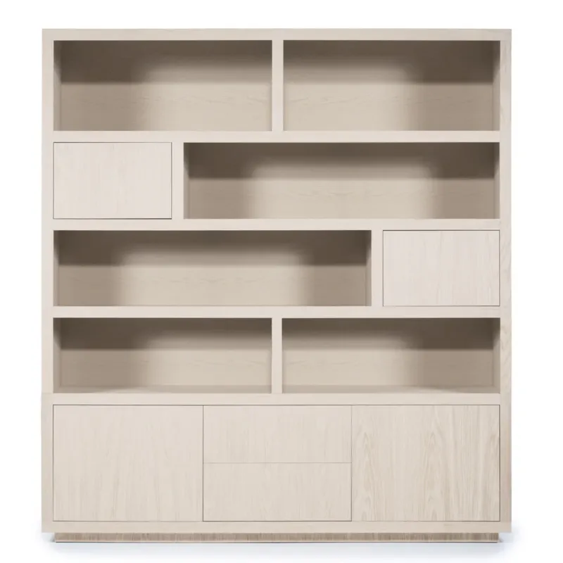 Direct Verzonden Kabinet Helsinki – eiken & eikenfineer taupe 200x220cm