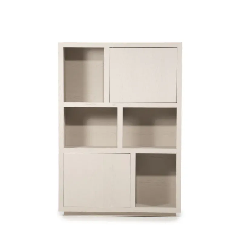 Voordeelprijs Kabinet Helsinki – eiken & eikenfineer taupe 120x170cm