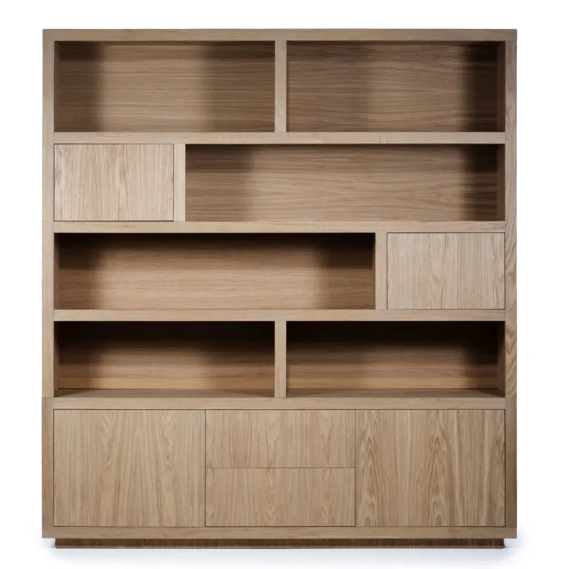 Kabinet Helsinki – eiken & eikenfineer lichtbruin 200×220cm Nu Kopen