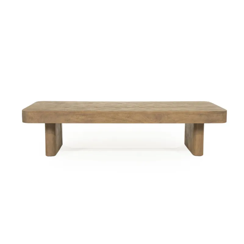 Seizoensaanbieding Salontafel Edward – mangohout bruin