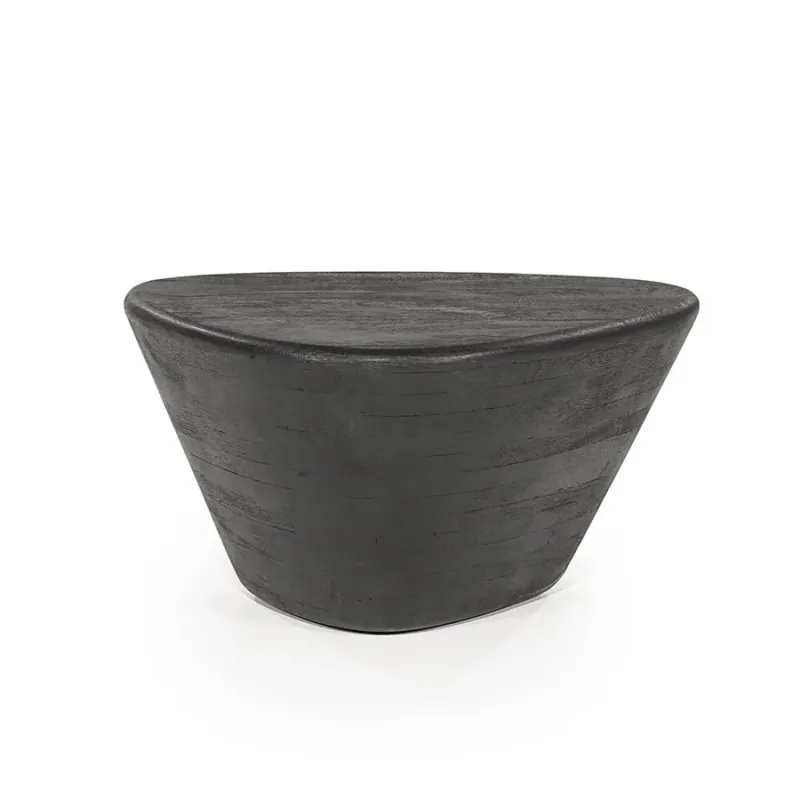 Alleen Vandaag Salontafel Mila – mangohout zwart 70x53x35cm