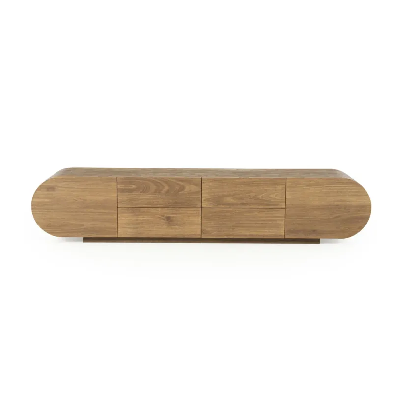 Exclusieve Aanbieding TV meubel King – mangohout & mangofineer bruin 210cm