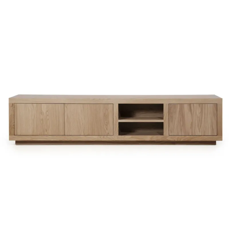 Speciale Aanbieding TV meubel Helsinki – eiken & eikenfineer lichtbruin 200cm