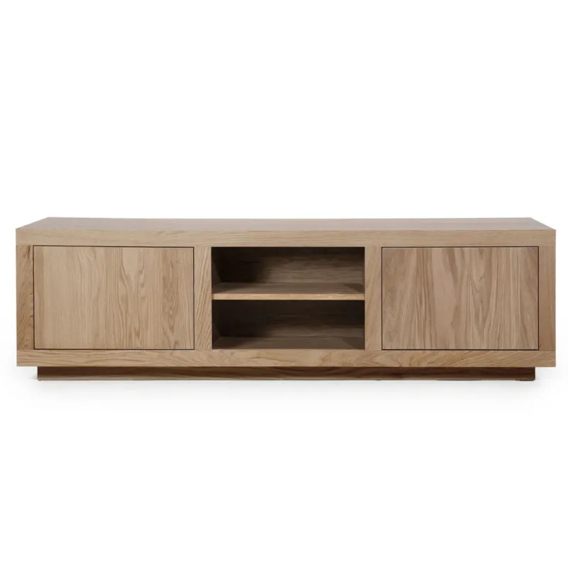 TV meubel Helsinki – eiken & eikenfineer lichtbruin 160cm Premium