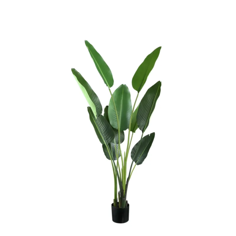 Kunst Strelitzia 150 cm – Real Touch Kunstplant Groot – Inclusief Pot Koop Online