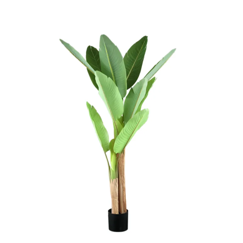 Tijdelijk Beschikbaar Tree Green PE Real Touch Banana Tree S