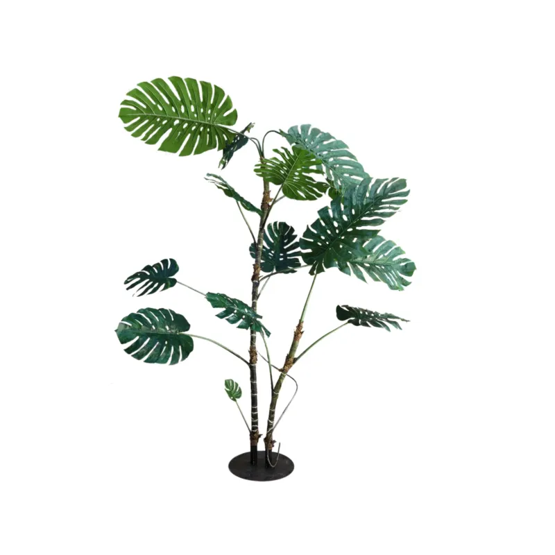 Snelle Levering Kunst Monstera 310 cm – 3XL Hoge Kunstplant – Grote Kunstboom