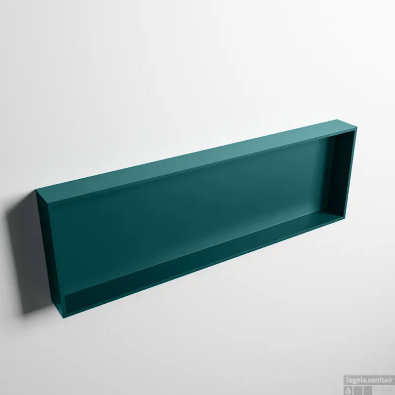 MONDIAZ EASY Nis 89,5x29,5cm in solid surface kleur Smag Smag. 1 vak geschikt voor in- of opbouw Betaalbaar